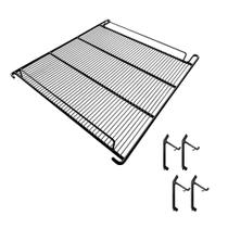 Grade Prateleira Para Freezer Conservador Vf55 Preta 64 x 54 - Metalfrio Grade Prateleira Para Freezer Conservador Vf55 Preta 64 x 54 - Metalfrio