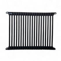Grade Protetor em pvc para portas de vidros - 60x79 preto Grade Protetor em pvc para portas de vidros - 60x79 preto
