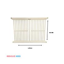 Grade protetora para portas de correr em pvc