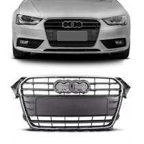 Grade Radiador Audi A4 2013 2014 2015 Moldura Cromada Nova Grade Radiador Audi A4 2013 2014 2015 Moldura Cromada Nova