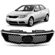 Grade Radiador Cerato 2009 2010 Preta Com Moldura Cromada