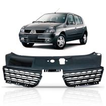 Grade radiador clio 2003 2004 2005 preto