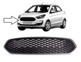 Grade Radiador Colmeia Ká 2014 2015 2016 2017 Moldura Cinza