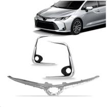 Grade Radiador Corolla 2020 A 2021 Cromado Grade Radiador Corolla 2020 A 2021 Cromado