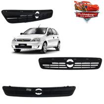 Grade radiador - corsa - 07/12 - preto - j816/r0806