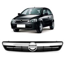 Grade Radiador Corsa 07 A 2012 Preto C/friso Preto S/emblema Grade Radiador Corsa 07 A 2012 Preto C/friso Preto S/emblema