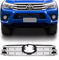 Grade Radiador Cromado Toyota Hilux 2016 2017 2018 Grade Radiador Cromado Toyota Hilux 2016 2017 2018