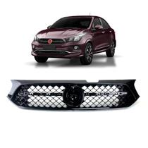 GRADE RADIADOR CRONOS BLACK PIANO 2018 A 2020 Cor Preta