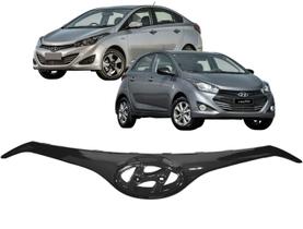 Grade Radiador Dianteira Hb20 Hb20s Hb20x 2012 13 14 2015 Black Piano Sem emblema Grade Radiador Dianteira Hb20 Hb20s Hb20x 2012 13 14 2015 Black Piano Sem emblema