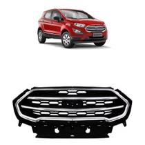 Grade Radiador Ecosport 2018 2019 2020 Moldura Cromada