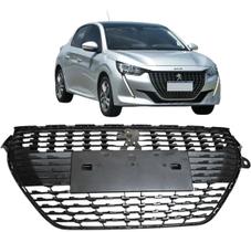 Grade Radiador Frontal Dianteira Peugeot 208 2020 2021 2022 2023 2024 Preta Grade Radiador Frontal Dianteira Peugeot 208 2020 2021 2022 2023 2024 Preta