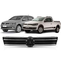 Grade Radiador Gol G6 Gvi 2012 2013 2014 2015 2016 Saveiro 2013 2014 2015 Com Friso Cromado