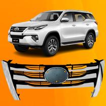 Grade Radiador Hilux Sw4 2016 2017 2018 2019 2020 21 Cromada Grade Radiador Hilux Sw4 2016 2017 2018 2019 2020 21 Cromada