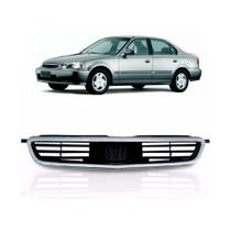 Grade radiador honda civic 1996 1997 1998 cromado Grade radiador honda civic 1996 1997 1998 cromado