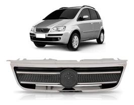 Grade radiador idea 03/10 preta c/ friso cromado