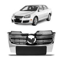 Grade Radiador Jetta 2006 07 08 09 2010 C/friso Cromado Grade Radiador Jetta 2006 07 08 09 2010 C/friso Cromado