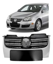 Grade Radiador Jetta 2007 2008 2009 2010 2011 Cromado Cromado Brilhante Grade Radiador Jetta 2007 2008 2009 2010 2011 Cromado Cromado Brilhante