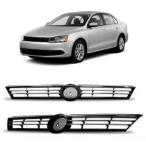 Grade Radiador Jetta 2011 2012 2013 2014 Com Friso Cromado