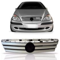 Grade radiador mercedes benz classe a 1997 1998 1999 2000 2001 2002 2003 2004 2005 2006 cinza