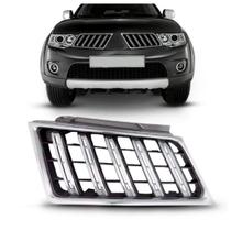 Grade Radiador Pajero Dakar 2009 a 2013 Cromado Grade Radiador Pajero Dakar 2009 a 2013 Cromado