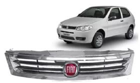 Grade Radiador Palio Economy 2014 2015 2016 2017 Cromada