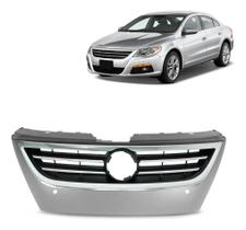 Grade Radiador Passat CC 2011 a 2014 Moldura Cromada C Furo Grade Radiador Passat CC 2011 a 2014 Moldura Cromada C Furo
