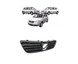 Grade radiador preta polo 2007 até 2012