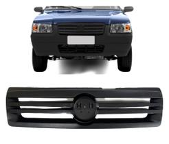 Grade radiador preta sem friso Uno Fiorino Fire 2009 a 2013