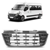 Grade Radiador Renault Master 2013 2014 2015 2016 Cinza Nova