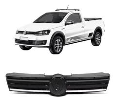 Grade Radiador Saveiro 2013 2014 2015 2016 Com Friso Cromado