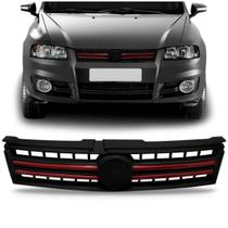 Grade Radiador Stilo 2008 2009 2010 2011 2012 Friso Vermelho