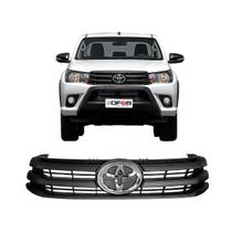 Grade Radiador Toyota Hilux 2016 a 2018 Sr Srv + emblema - DFEB