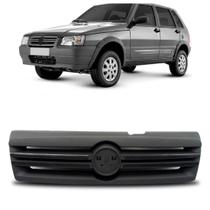 Grade Radiador Uno Fiorino 2006 2007 2008 2009 2010 2011 2012 2013 Com Friso Cinza