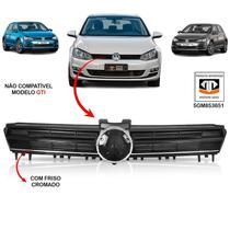 Grade radiador volkswagen golf tsi 2014 a 2017 com friso cromado 5gm853651 Grade radiador volkswagen golf tsi 2014 a 2017 com friso cromado 5gm853651