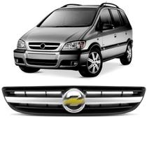 Grade radiador zafira 2003 a 2011 cinza c/ friso cromado Grade radiador zafira 2003 a 2011 cinza c/ friso cromado