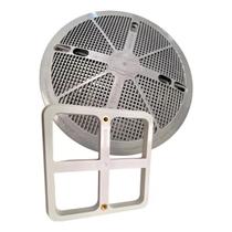 Grade Ralo De Fundo 15x15 Com Tampa Fsb Anti Aprisionamento