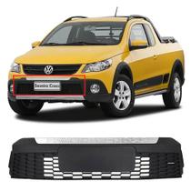 Grade Saveiro Cross G5 2011 2012 2013 Central Friso Cromado Grade Saveiro Cross G5 2011 2012 2013 Central Friso Cromado