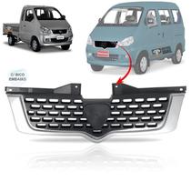 Grade towner hafei 08/13 (bicuda) dianteira (c/ bico) (prata) - imp