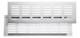 Grade Ventilação Alumínio Fosco Retangular 5x20cm