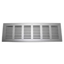 Grade Ventilação Max Alumínio Fosco Retangular 80 X 250mm - Maxima