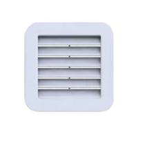 Grade Ventilação Quadrada Encaixe 13x13 Exaustores