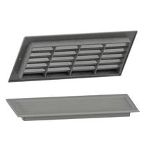 Grade Ventilação Retangular Encaixe 30x13 Exaustores - 10u Grade Ventilação Retangular Encaixe 30x13 Exaustores - 10u