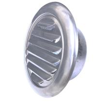 Grade ventilação verneziana inox saída exaustão ar duto 10cm
