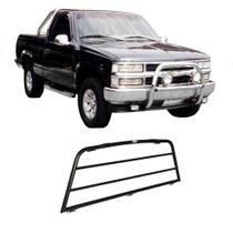 Grade Vigia Silverado, Na Cor Preto.