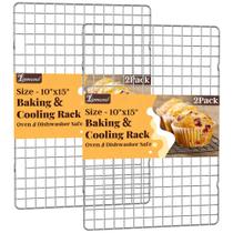 Grades de Resfriamento LIEMAND 2 Peças 25 x 38 cm, próprias para forno Grades de Resfriamento LIEMAND 2 Peças 25 x 38 cm, próprias para forno