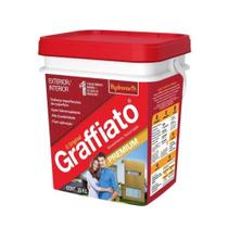 Graffiado Liso Branco Neve Premium - Balde 25kg - Hydronorth Graffiado Liso Branco Neve Premium - Balde 25kg - Hydronorth