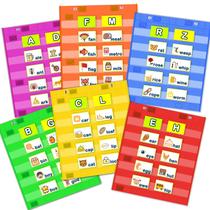 Gráfico de bolso magnético EAMAY Classroom para crianças 14x17cm