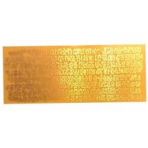 Gráfico Keiti para Radiestesia, em Fenolite com Cobre 060 - 9 x 22,5cm Gráfico Keiti para Radiestesia, em Fenolite com Cobre 060 - 9 x 22,5cm