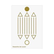 Gráfico Radiestesia - Desenho de Luxor - Placa Radiônica