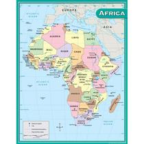 Gráfico Recursos criados pelo professor Mapa da África 43x56cm
